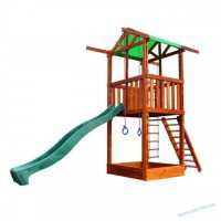 Игровая детская площадка для дачи (башня с горкой) фото к объявлению